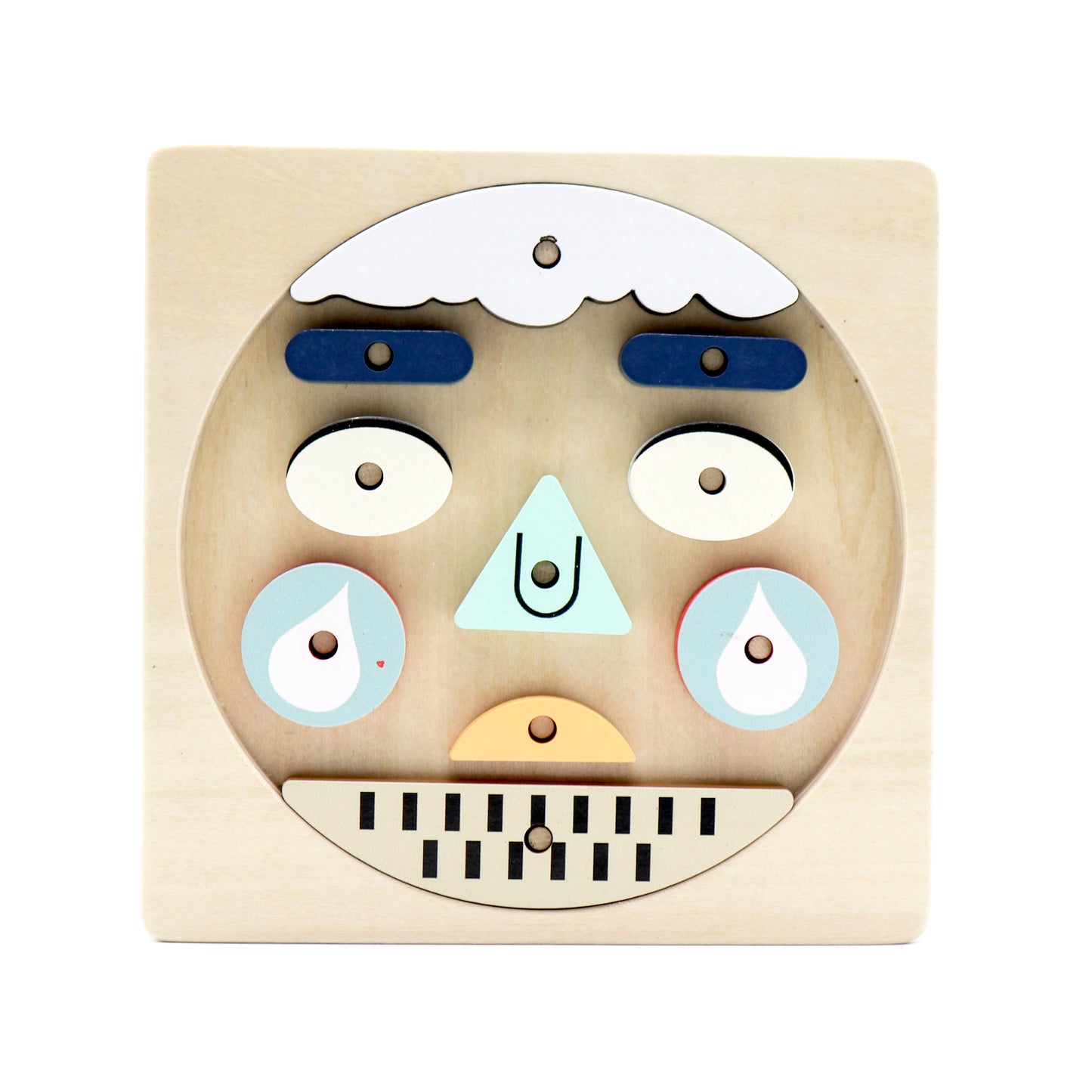 Wooden Face Puzzle