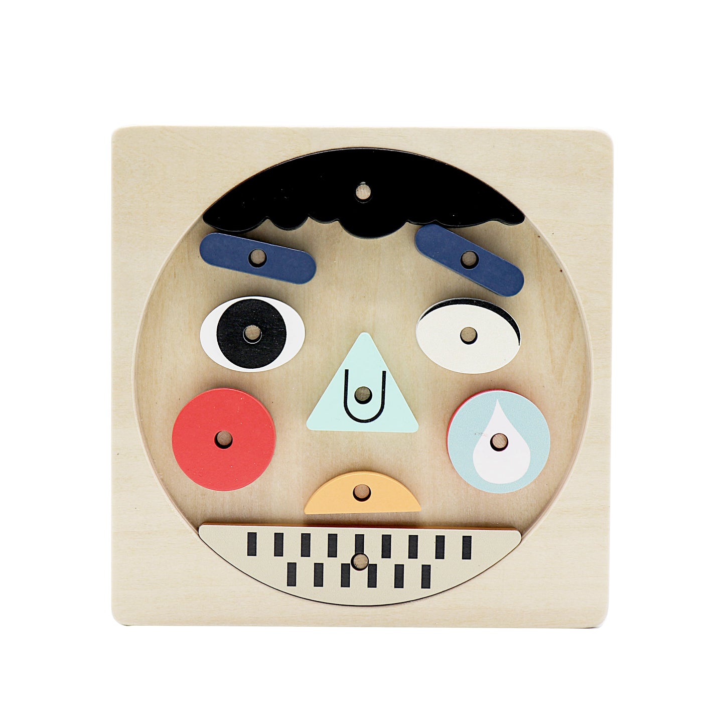 Wooden Face Puzzle