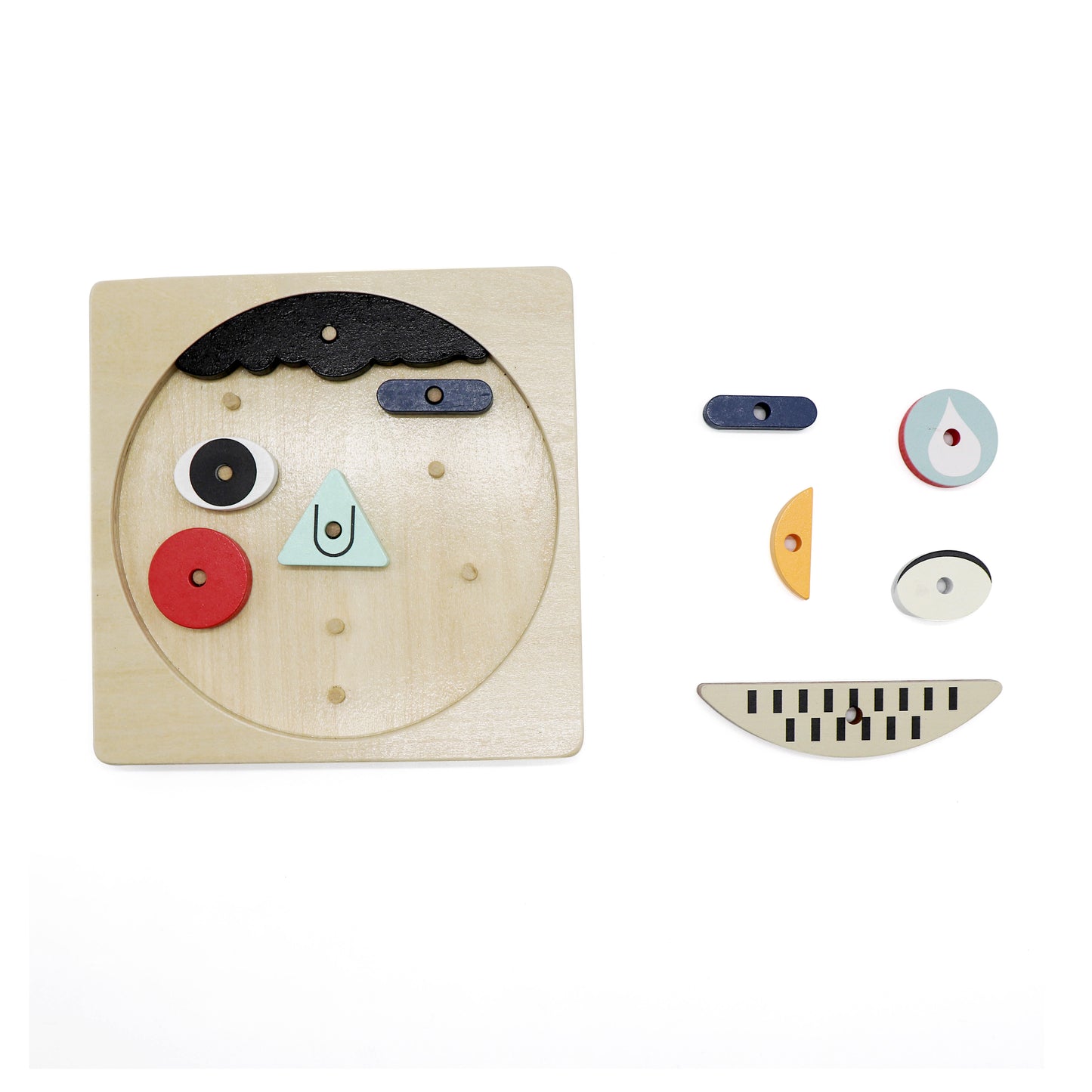 Wooden Face Puzzle