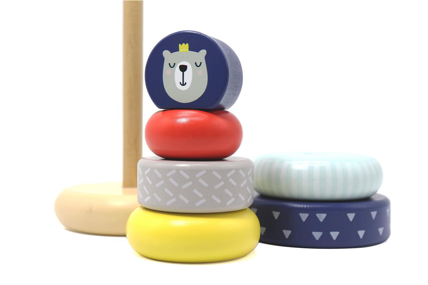 Wooden Leo Stacking