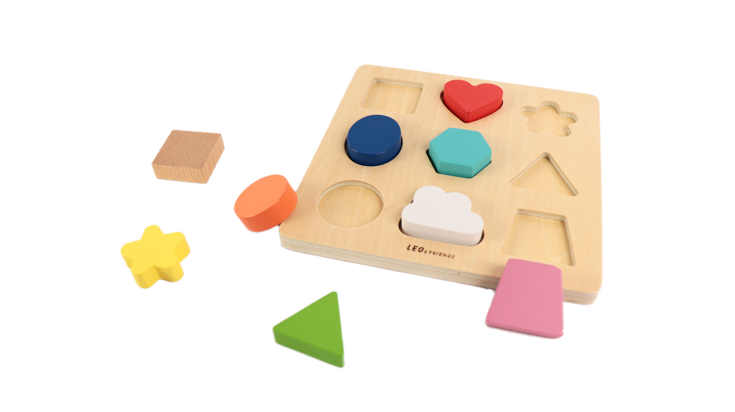 Color And Shape Sorting Puzzle