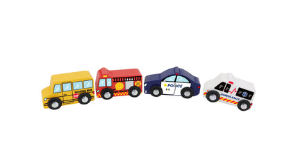Wooden Emergency Vehicles