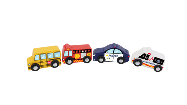 Wooden Emergency Vehicles