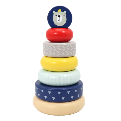 Wooden Leo Stacking