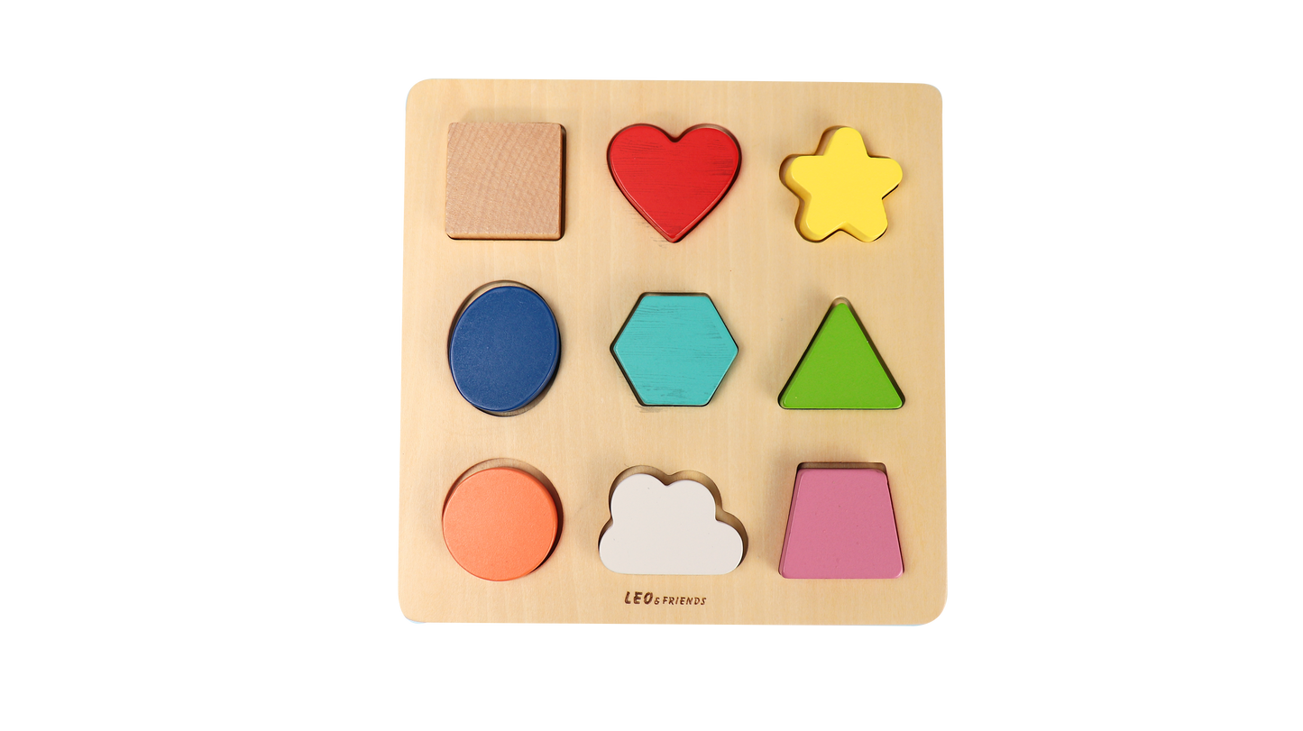 Color And Shape Sorting Puzzle