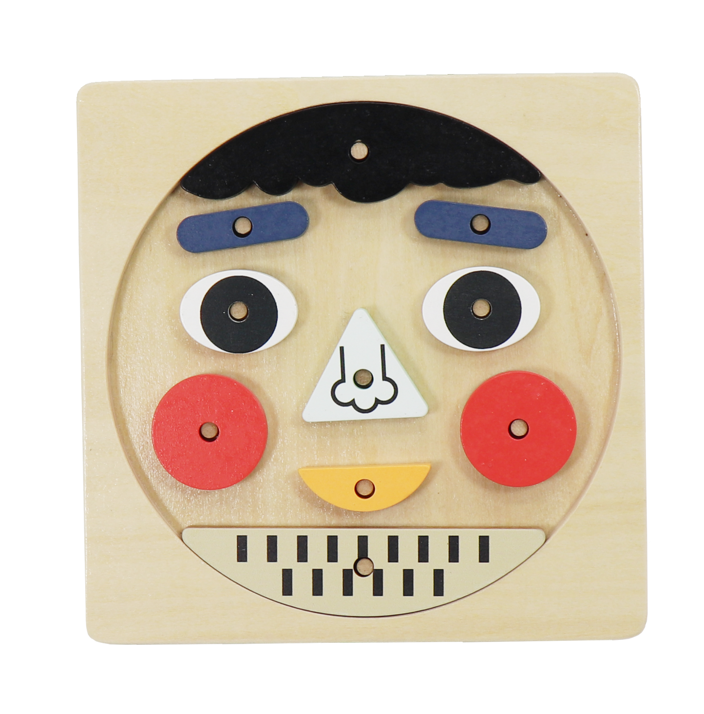 Wooden Face Puzzle