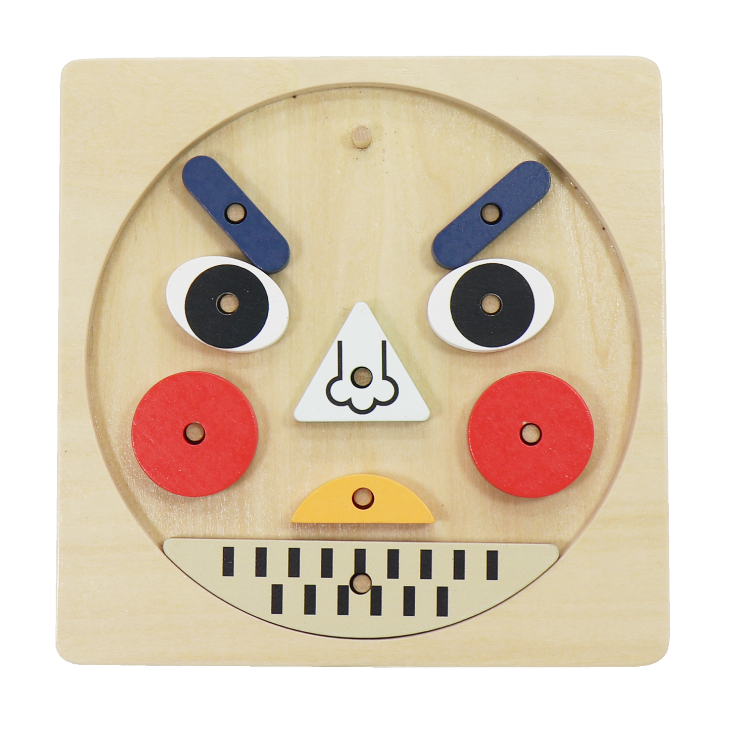 Wooden Face Puzzle