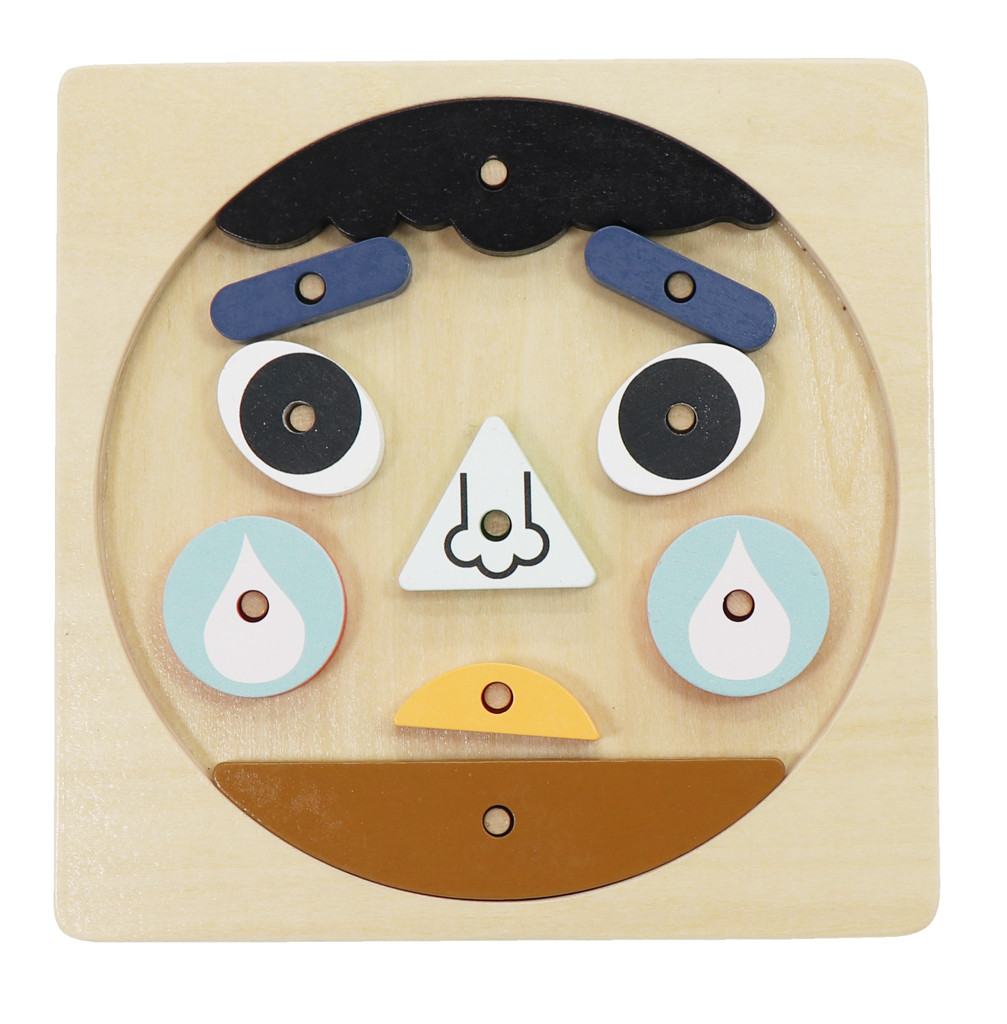 Wooden Face Puzzle