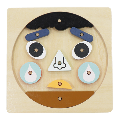 Wooden Face Puzzle