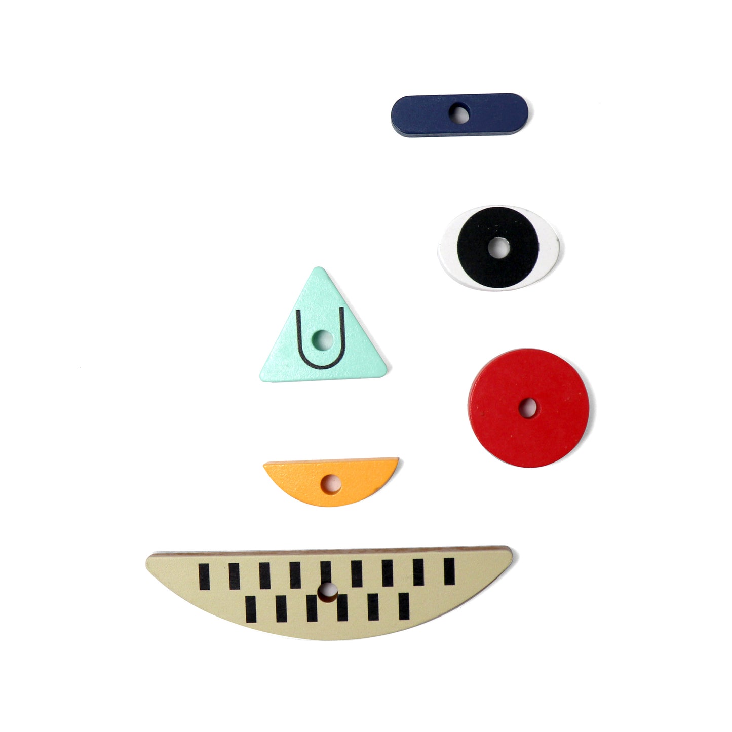 Wooden Face Puzzle