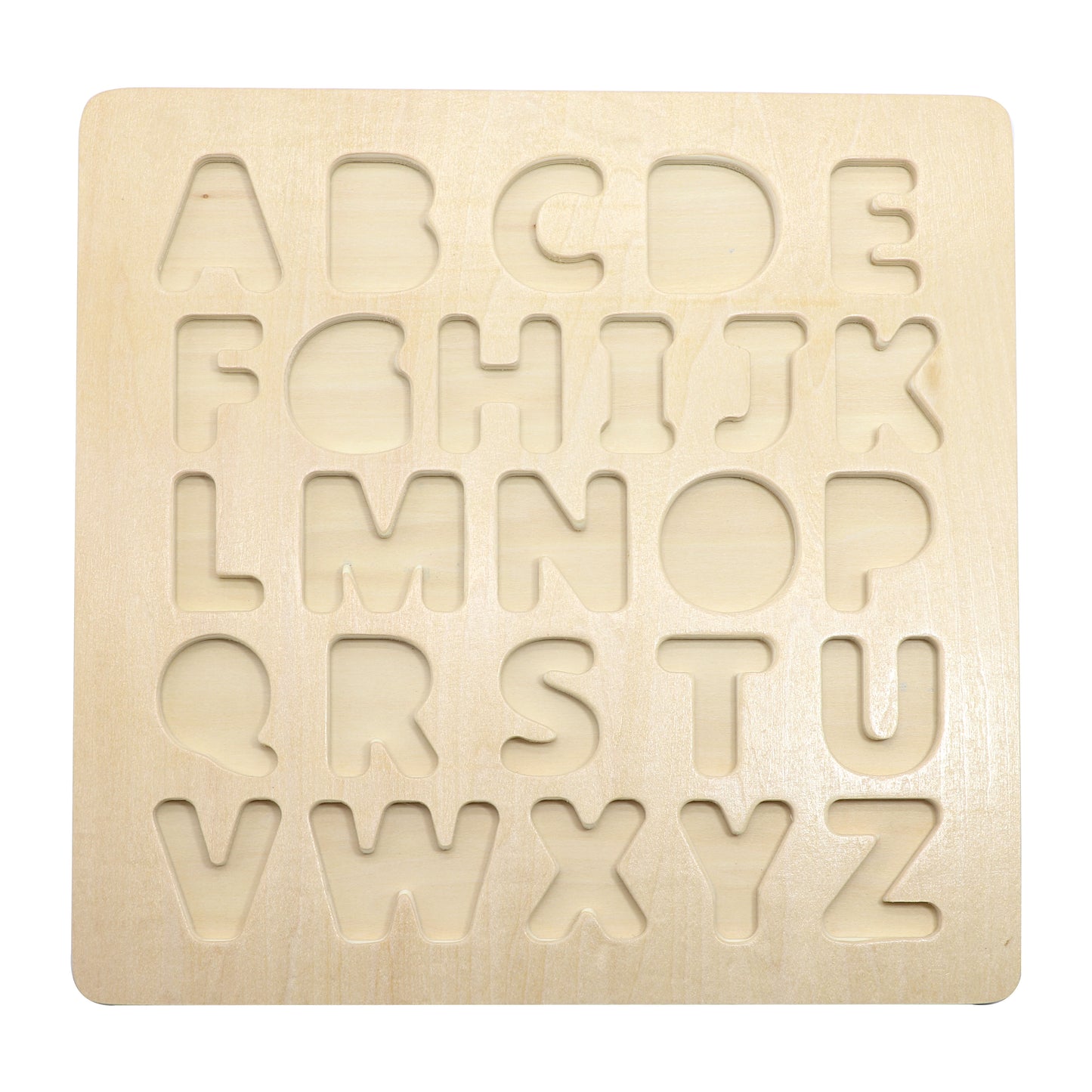 Wooden Chunky Alphabet Puzzle