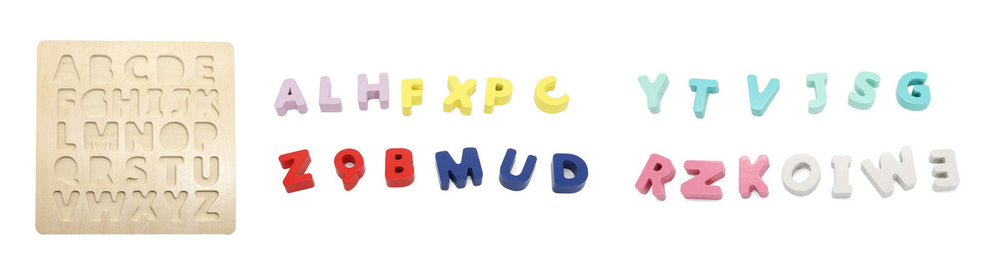 Wooden Chunky Alphabet Puzzle