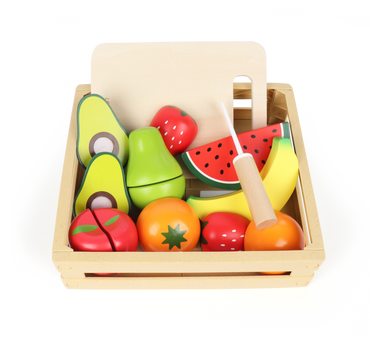 Wooden Cutting Fruit Set