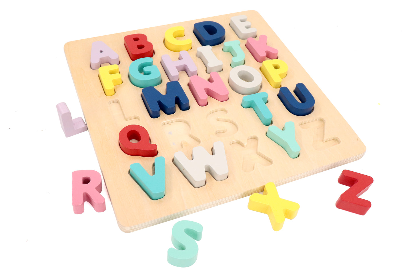 Wooden Chunky Alphabet Puzzle