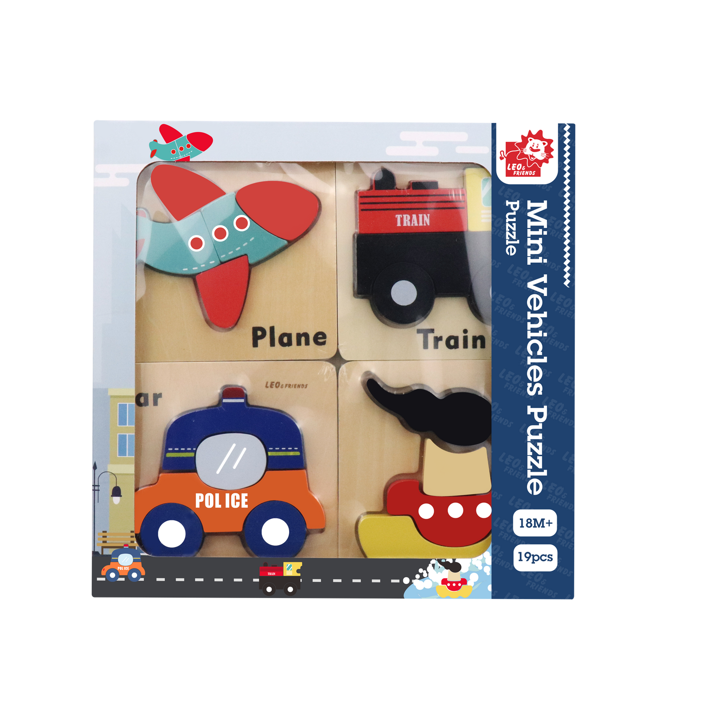 Mini Vehicles Puzzle