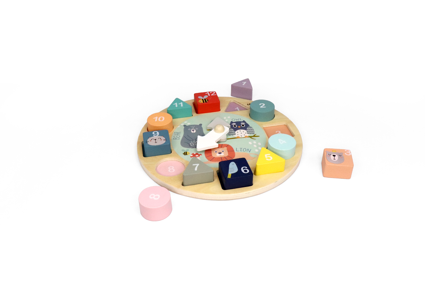 Shape Sorting Clock