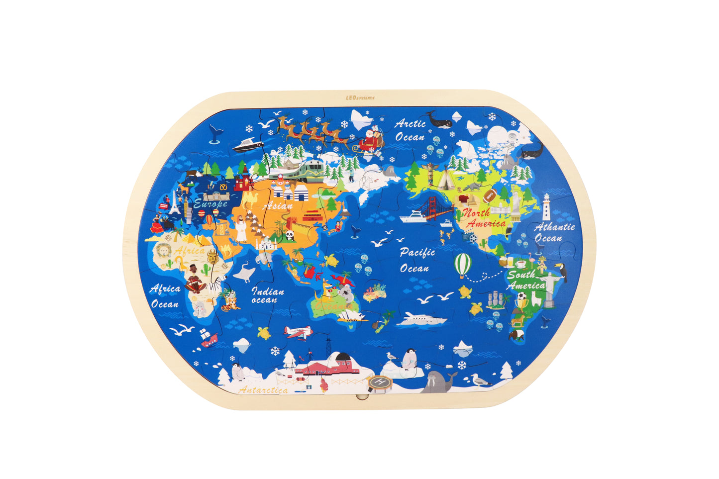 World Tour Puzzle