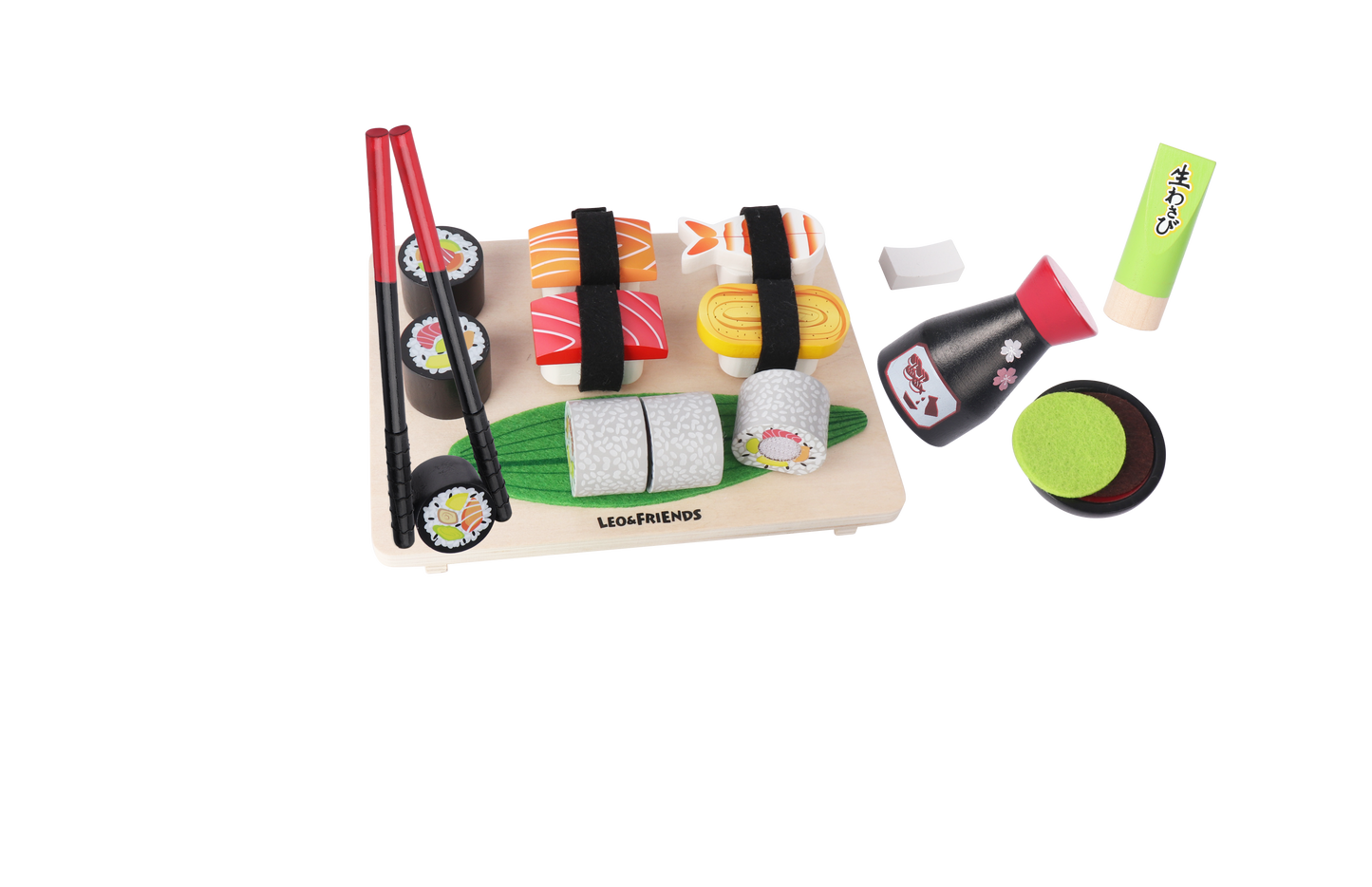 Wooden Sushi Set
