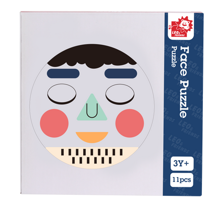 Wooden Face Puzzle