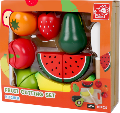Wooden Cutting Fruit Set