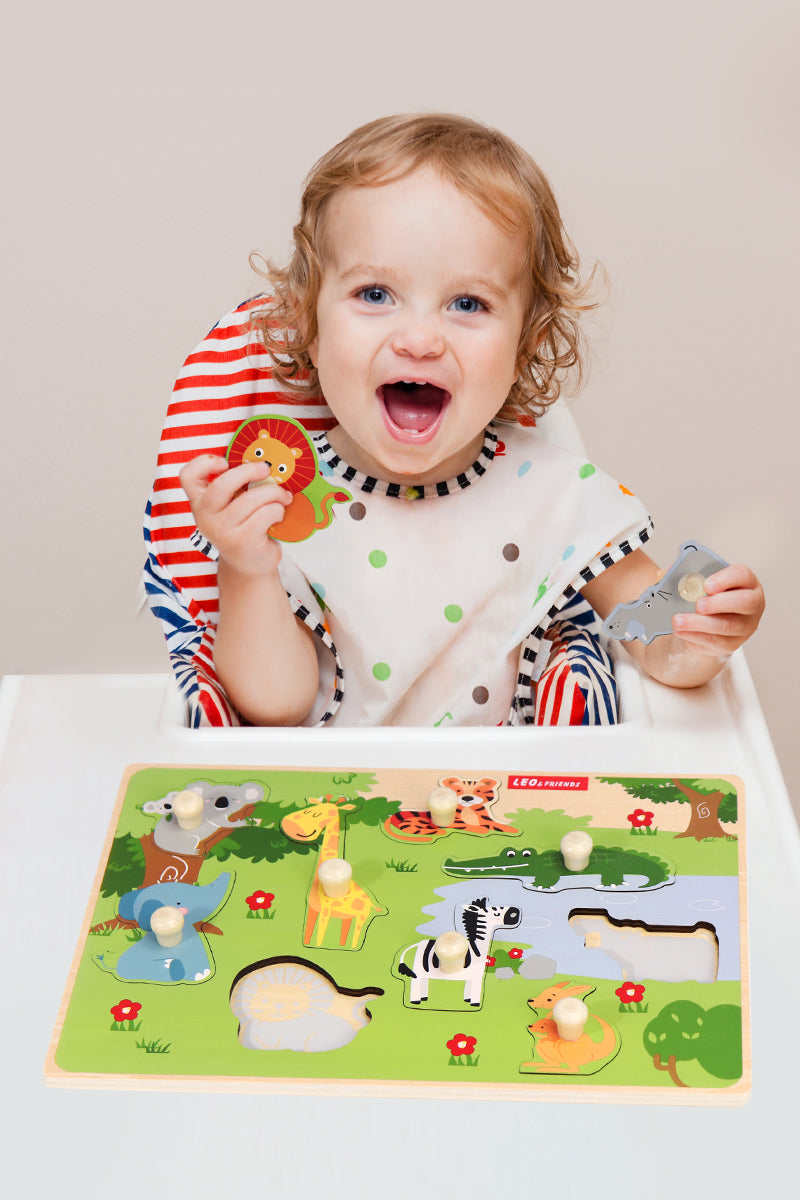 Zoo Animal Peg Puzzle