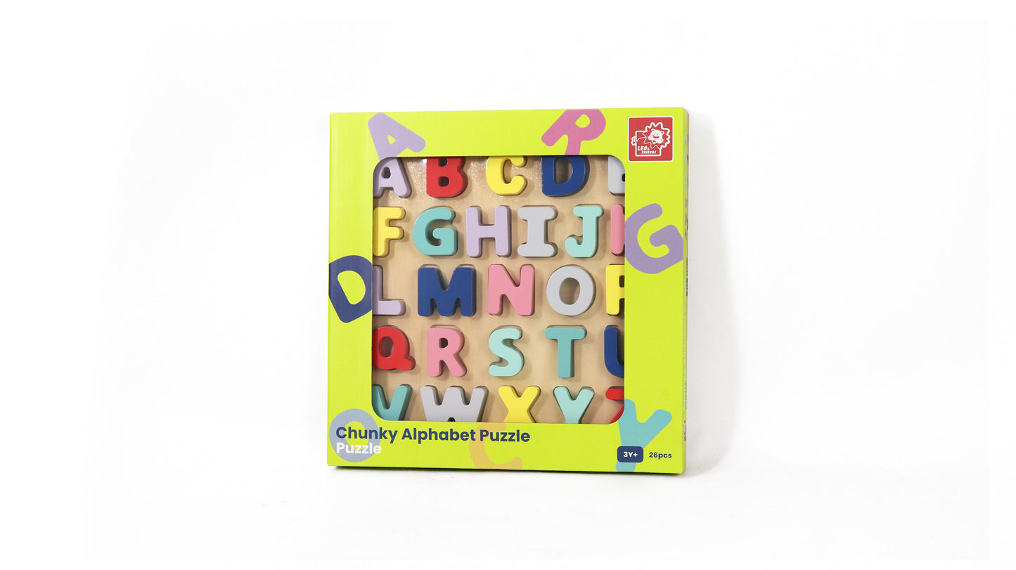 Wooden Chunky Alphabet Puzzle