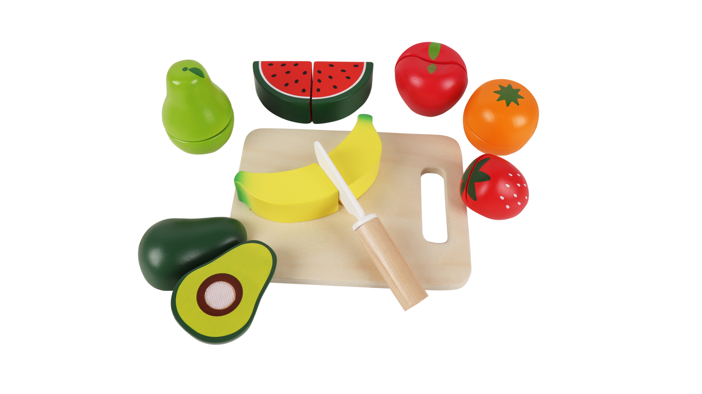 Wooden Cutting Fruit Set