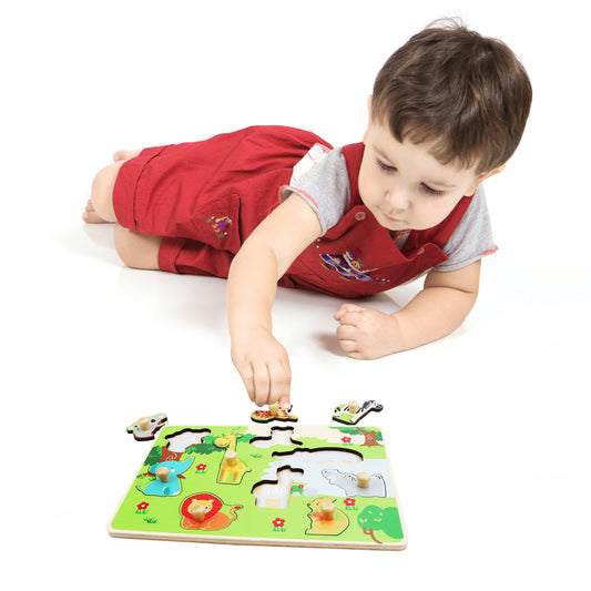 Zoo Animal Peg Puzzle
